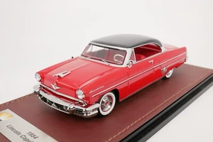 Lincoln Capri coupé 1954 royal red - regent black 1 di 40 - 1/43 GLM GLM102004 - Foto 1 di 11