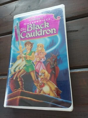 The Black Cauldron [VHS 1998] Chrome Cover Disney Movie - Image 1 of 4