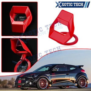 For Hyundai Red Sporty Race Style Engine Start Button Switch Ignition Trim Cover - Bild 1 von 12