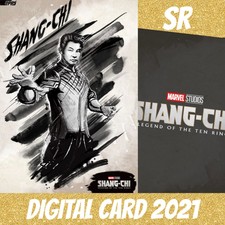 2021 Topps Marvel Collect Chang-Chi Collection Brushwork S/1 Digital Card