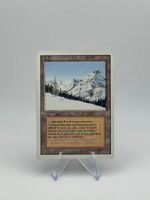 MTG Taiga Revised Edition – Dual Land – Lightly Played LP – Vintage 1994 - Image 1 of 2