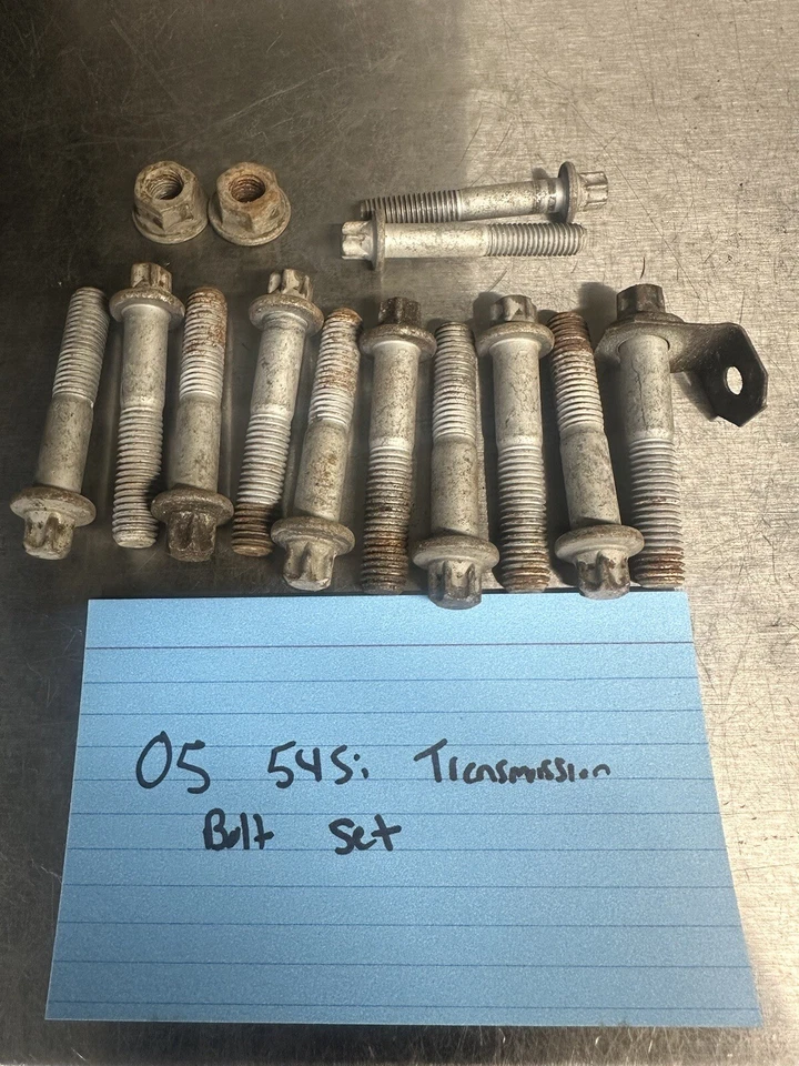 JUEGO DE PERNOS CAMPANA CAJA DE CAMBIOS AUTOMÁTICA BMW SERIE 5 2005 E60 545i Foto 1 de 1