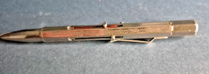 Vintage, silberfarbener 4-farb Kugelschreiber, ca. 1950er Jahre - Bild 1 von 11