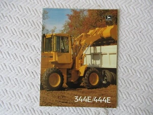 1990 John Deere 344E 444E tractor loader brochure 12 pages - Picture 1 of 8