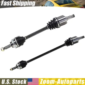 Front Driver & Passenger Pair CV Axle Shaft For Kia Rio Auto Trans 2001-2005 - Picture 1 of 12