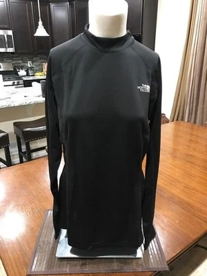 Capa Base The North Face Mujer Cálida Manga Larga Cuello Simulado Flashdry Nueva con Etiquetas Foto 1 de 2