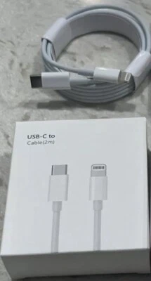 USB-C Fast Charging Cable For Apple iPhone 6Ft Cord - 5 6 7 8 X 11 12 13 14Pro - Image 1 of 4