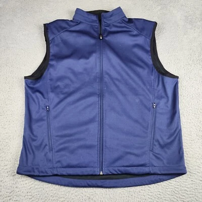 Chaleco Footjoy Para Hombres Grande Púrpura Cremallera Completa Exterior Golf Informal Foto 1 de 4