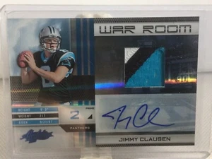 2010 Panini Absolute Memorabilia Jimmy Clausen War Room RC Auto Patch #9/10 - Bild 1 von 1