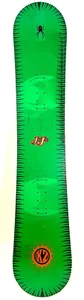 Vintage 90s K2 JuJu Snowboard 146cm Green White Bottom - Picture 1 of 10