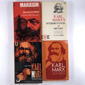 Lot of 4 Karl Marx His Life and Environment/ The Red Prussian/ 100 Years... PB - Picture 1 of 16