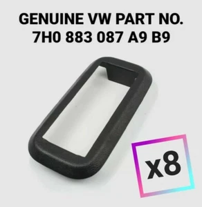 8x Genuine VW Transporter T5.1 T6 Rear seat floor mount surround trim... - Picture 1 of 1