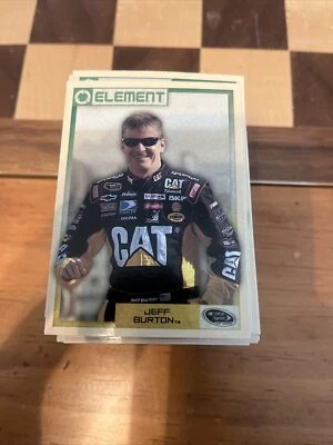 2010 Wheels Element NASCAR Complete set 1-100 + 15 Inserts & 46 Red Edition - Image 1 of 4