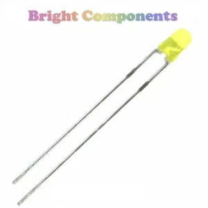 20 x Yellow LED 3mm - Diffused - UK Seller - Picture 1 of 1