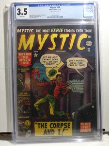 Mystic #14 1952 Atlas Comics CGC 3,5 pagine bianche precodice horror - Foto 1 di 2