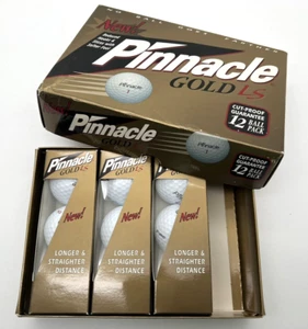 Pinnacle Gold LS Golf Balls 9 balls (3 x 3 pack) - Picture 1 of 3