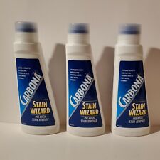 Lot of 3: Carbona Stain Wizard Pre-Wash Stain Remover 8.4 oz Extra Strength