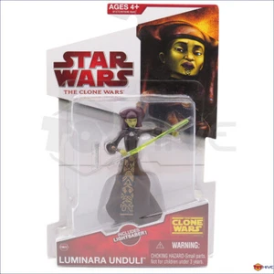 Star Wars The Clone Wars - Luminara Unduli CW30 - 2009 Jedi action figure Hasbro - Picture 1 of 3