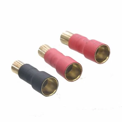 No wires ESC HV 8mm jack to 6.5mm plug bullets Car boat Brushless Motors battery - Image 1 of 4
