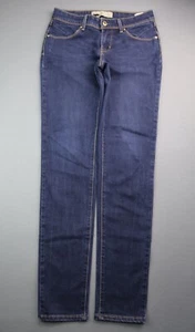 Pantalones de mezclilla para mujer Levi's Revel 2013 Demi Curvy ajustados elásticos talla 25 (medidas 26x29) - Imagen 1 de 8