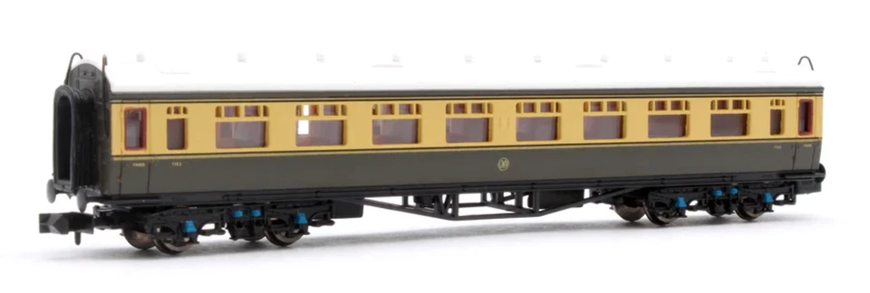 Dapol 2P-000-156 Collett Coach Third GWR Chocolate/Cream 1153