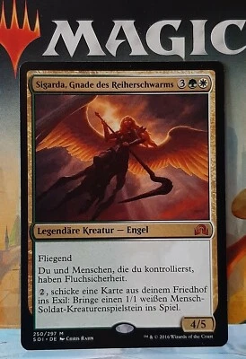 Magic - Sigarda, Gnade des Reiherschwarms -Mythic/Mint- Schatten über Innistrad  - Bild 1 von 4