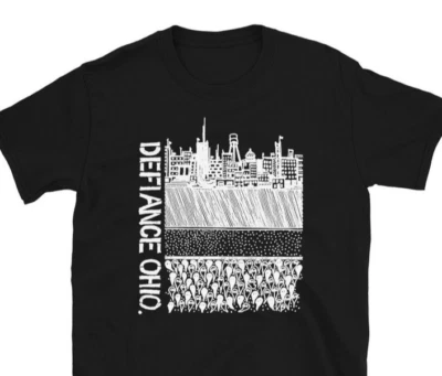 Camiseta Defiance Ohio Gótica Deathrock Gótica Post Punk Música Unisex Camiseta Foto 1 de 2