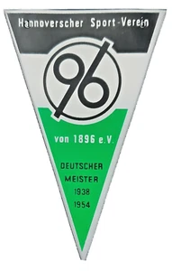RAR Mini Wimpel Hannover 96 10,5 x 7 cm Fußball Bundesliga Meister Nesquik HSV - Picture 1 of 3