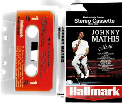 CASSETTE JOHNNY MATHIS misty 50s 60s 70s easy listening - Image 1 of 2