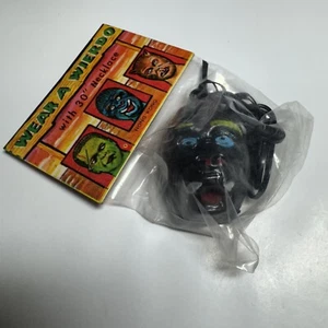 Vintage Unused Wear A Weirdo 30" Long Necklace Ape King Monkey Hong Kong 60s New - Picture 1 of 3