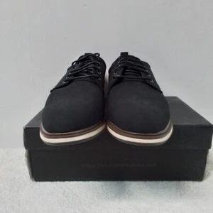 Size 8 Men's Bruno Marc Black Lace Up Sneakers LG19011M - Picture 1 of 8