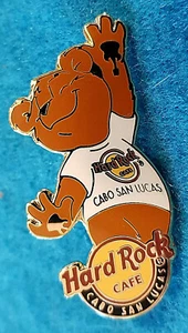 CAMISETA CABO SAN LUCAS 2009 CLÁSICA BLANCA CIUDAD SERIE OSO Hard Rock Café PIN LE - Imagen 1 de 1