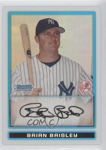 2009 Bowman Chrome Prospects Refractor /500 Brian Baisley #BCP133