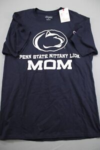 NWT Champion Penn State "Nittany Lion Mom" T-shirt Blue Size Large