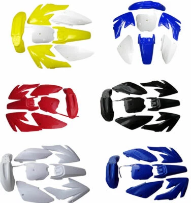 Carenado de plástico guardabarros para pit bike CRF70 CRF70F 125cc 110cc  Foto 1 de 4