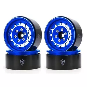 TREAL TRLX003CRFY1T 1.9 Beadlock Wheel Rims (4pcs) for 1:10 RC Crawler-Type M... - Picture 1 of 1