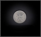 5 Deutsche Mark Silberadler 1956 