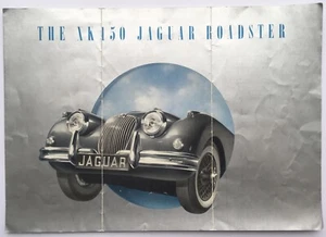 Jaguar XK 150 Roadster S Type, Sonderausstattungsmodelle UK Prospekt 1958 - Bild 1 von 4