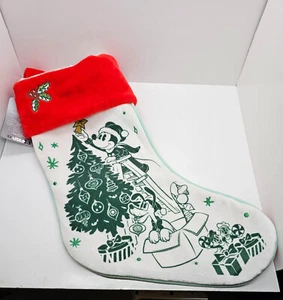 DISNEY PARKS 2022 MICKEY MOUSE & FRIENDS CHRISTMAS STOCKING - Picture 1 of 3