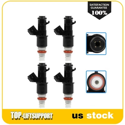 4x Inyectores de combustible para Honda CR-V 2002-2004 2,4 L 2002-2005 Civic 2,0 L Si Submodelo Foto 1 de 4