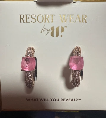 Bomb Party Resort Wear - Pendientes Margarita - ER44196 - Topacio Rosa Oro Rosa Foto 1 de 4