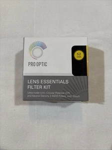 PRO OPTIC LENS FILTER ESSENTIALS KIT 52MM - Picture 1 of 4