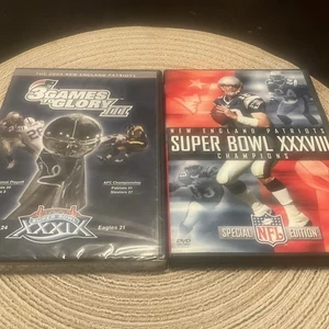 2004 New England Patriots: 3 Games to Glory III/NEW/ Bonus 2003 Super Bowl DVD - Picture 1 of 4