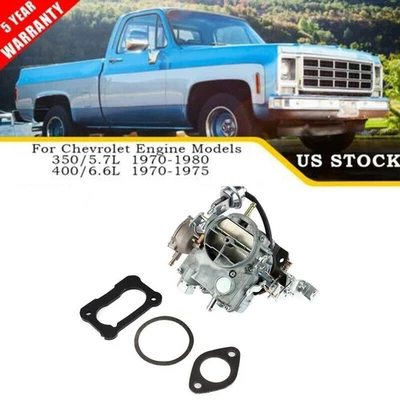Carburador de 2 barriles para motor Chevrolet 2GC A910 350/5,7 400/6,6 1970-1980 Foto 1 de 4