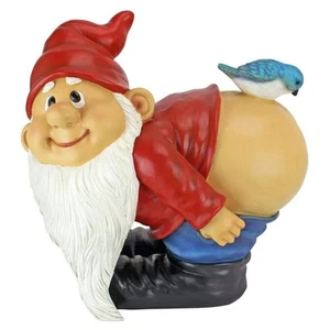 12 In. H Loonie Moonie Bare Buttocks Garden Gnome Large Statue - Picture 1 of 12