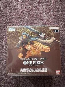 Sealed One Piece TCG Paramount War Booster Box [OP-02] [English] 24 Packs - Picture 1 of 4