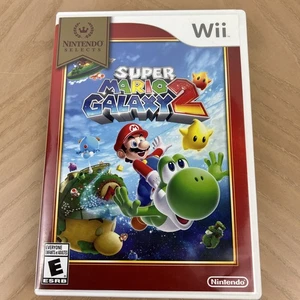 Super Mario Galaxy 2 Nintendo Select Wii Spiel gebraucht kommt mit Hülle und Handbuch - Bild 1 von 5