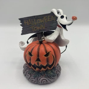 Disney Sketchbook Nightmare before Christmas Zero & Light Up Pumpkin Ornament - Picture 1 of 5