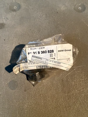 BMW M5 1997-2003, serie 5 interruptor de bloqueo central eléctrico OEM nuevo 61318360828 Foto 1 de 2