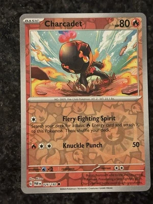 Charcadet - Reverse Holo Common SV04: Paradox Rift 026/182 NM - Image 1 of 2